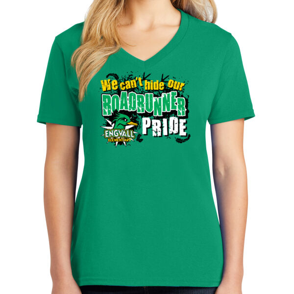 Can't Hide Ladies VNeck Tshirt Thumbnail