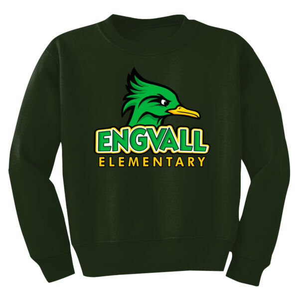 Engvall Elementary - Youth Heavy Blend Crewneck Sweatshirt Thumbnail